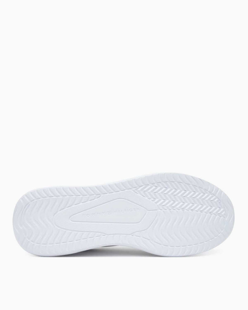 Tommy Hilfiger Haven Parlak Deri Erkek Sneaker White