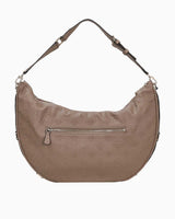Guess Cresedia Large Hobo Omuz Çantası Dark Taupe