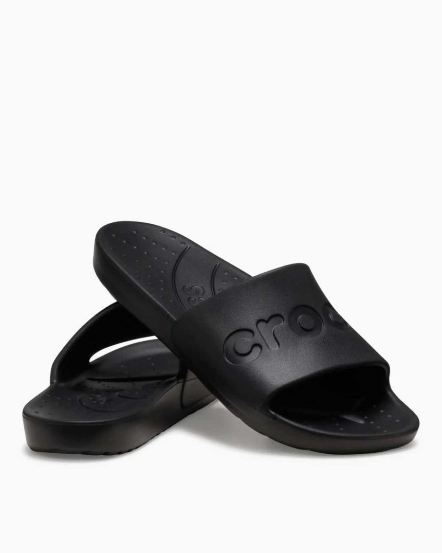 Crocs Slide Logolu Terlik Black