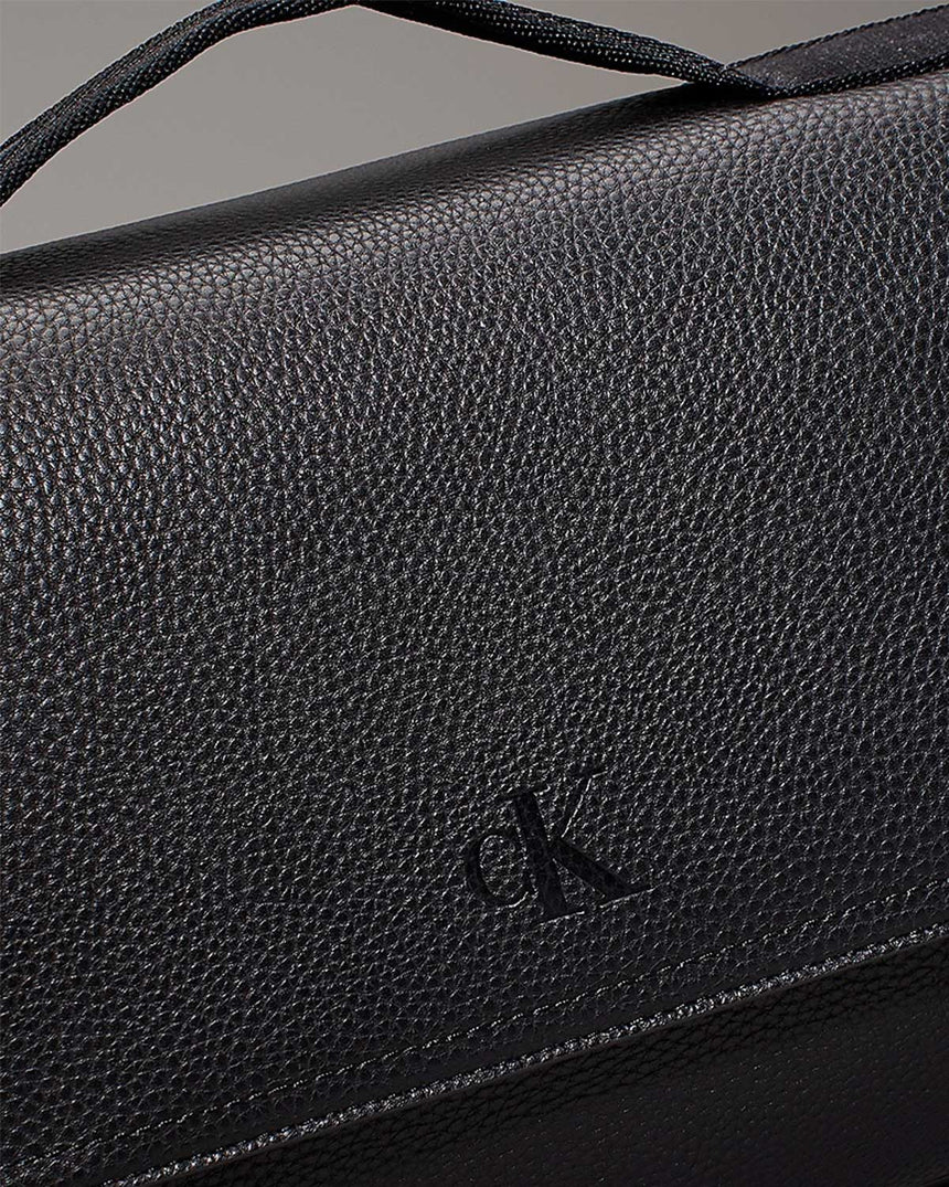 Calvin Klein Over Webbing Messenger El Çantası Black