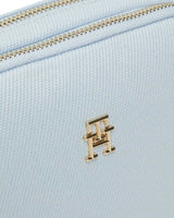 Tommy Hilfiger Poppy Canvas Crossover Çapraz Askılı Çanta Breezy Blue