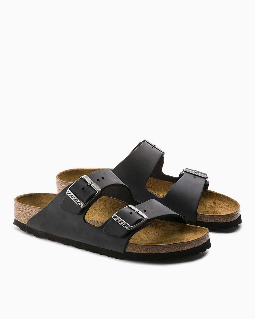 Birkenstock Arizona Leoi Çift Bantlı Kadın Terlik Black
