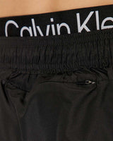 Calvin Klein Double Waistband Deniz Şortu Black
