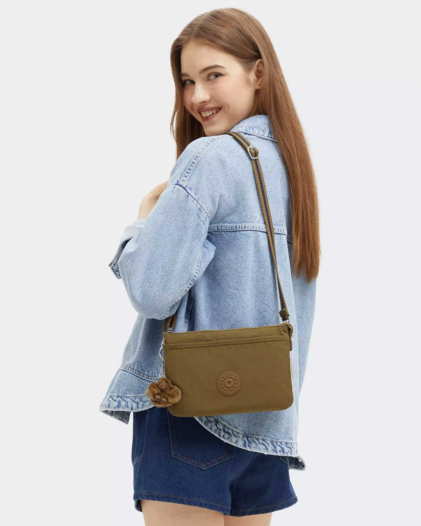 Kipling Riri Basic Çapraz Askılı Çanta Dry Laurel
