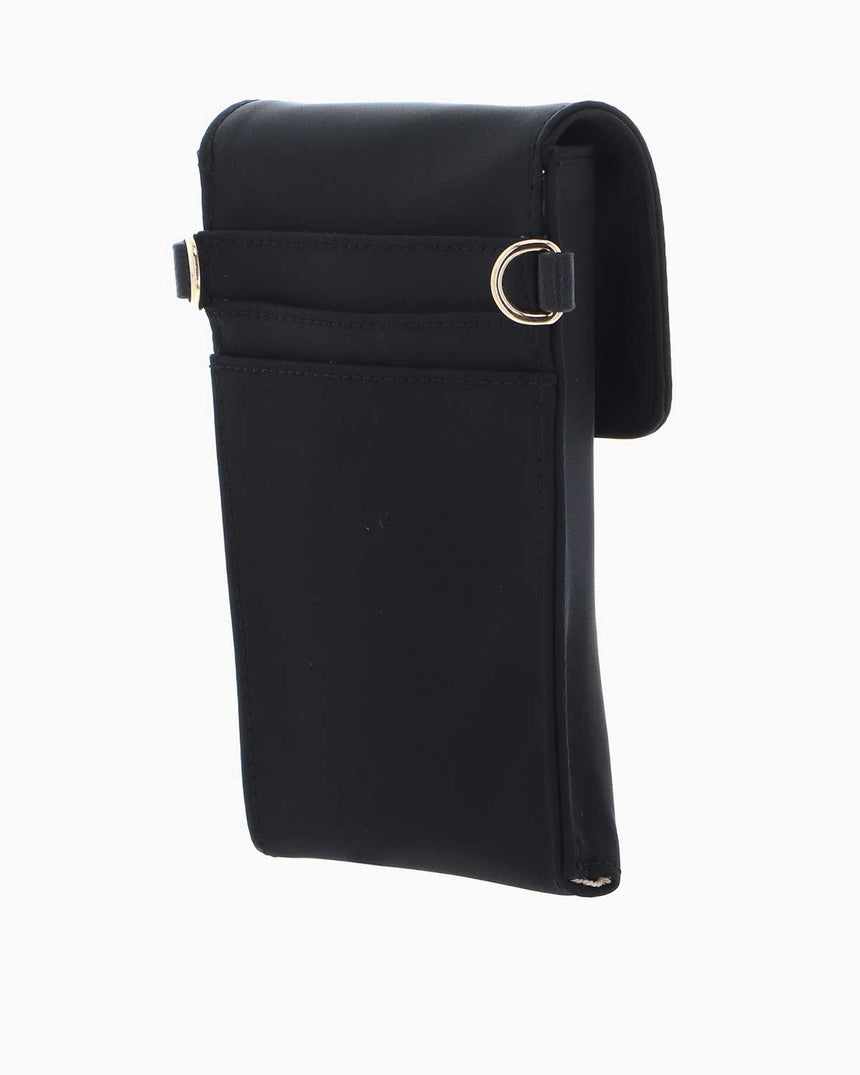 Guess Latona Flap Çapraz Askılı Telefon Çantası Black