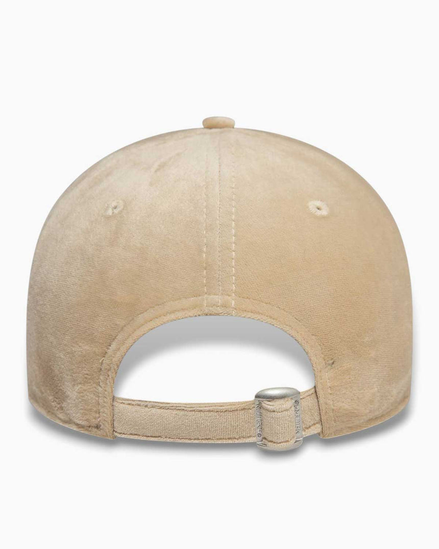 New Era 940 Diamante Velour 9 Forty NY Kadın Şapka Açık Bej