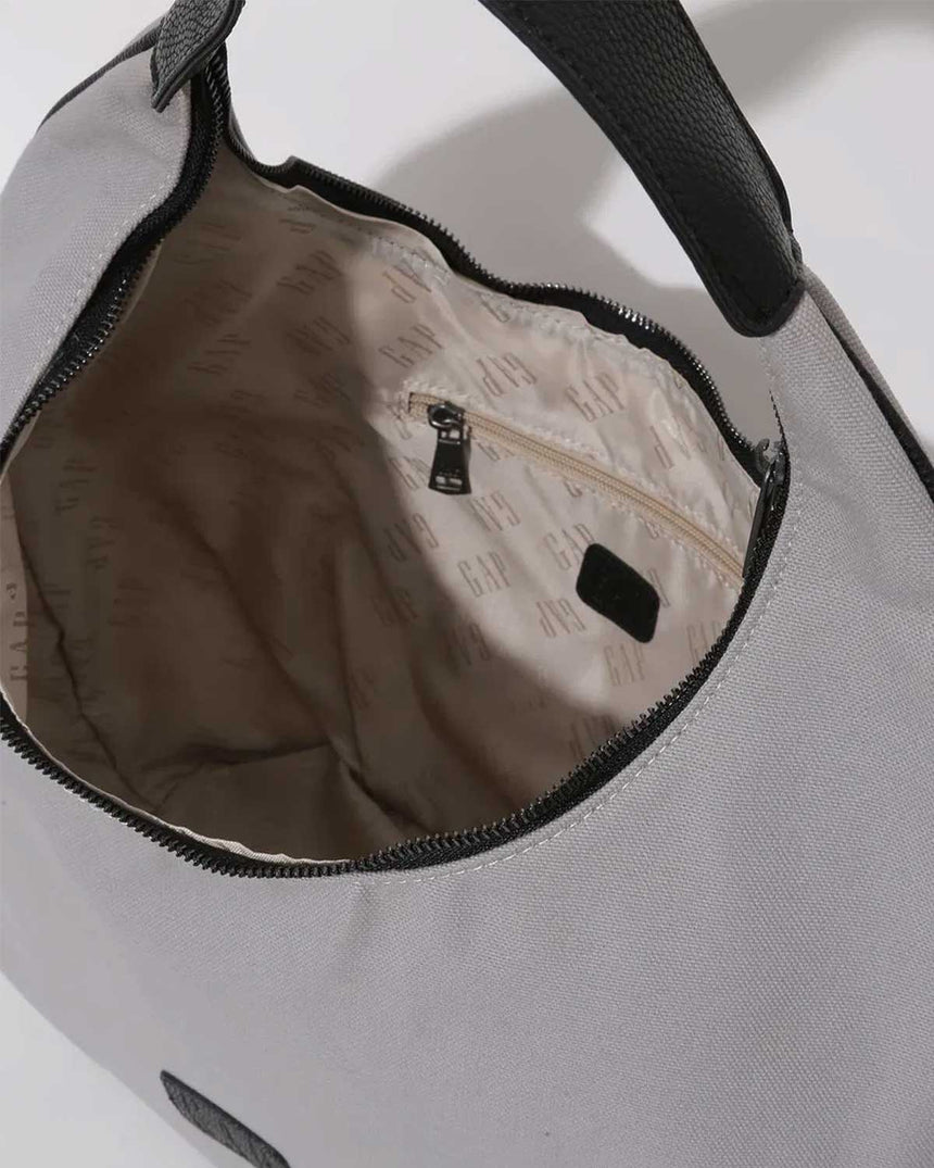 Gap Kanvas Kumaş Omuz Çantası Gri