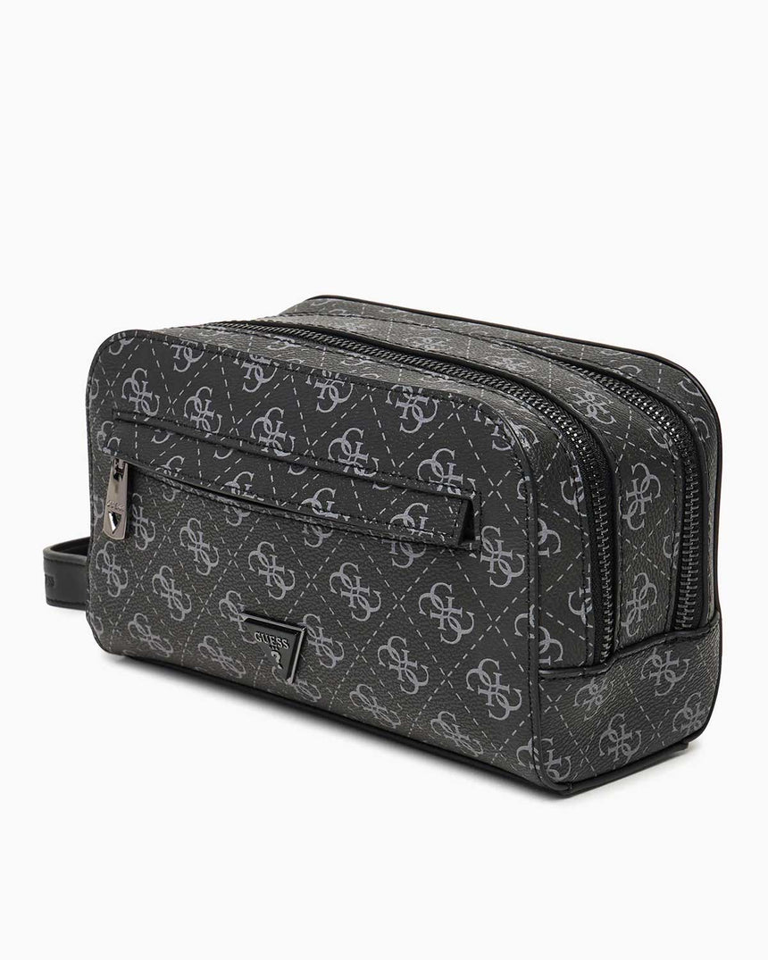 Guess Milano Erkek Makyaj Çantası Dark Black