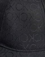Calvin Klein Monogram Jacquard Şapka CK Black