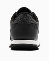 Tommy Hilfiger Elevated Essent Runner Monogram Kadın Sneaker Black