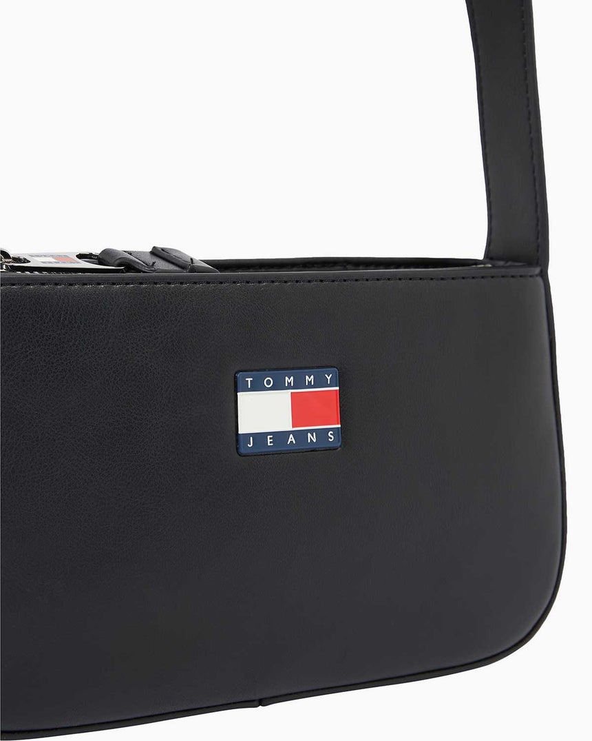 Tommy Hilfiger Ess Must Shoulder Omuz Çantası Black