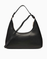 Calvin Klein Foil Logo Kadın Omuz Çantası Black/Toasted Coconut