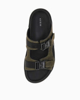 Guess Bahamas Çift Bantlı Sandalet Green