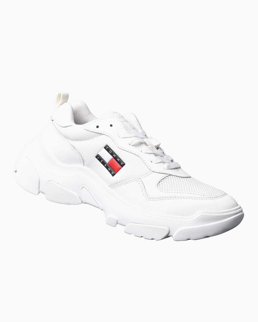 Tommy Hilfiger Lightweight Runner Low Top Sneakers White