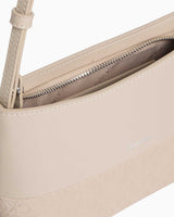 Calvin Klein Mix Media Convertible Bag Mono Omuz Çantası Crockery