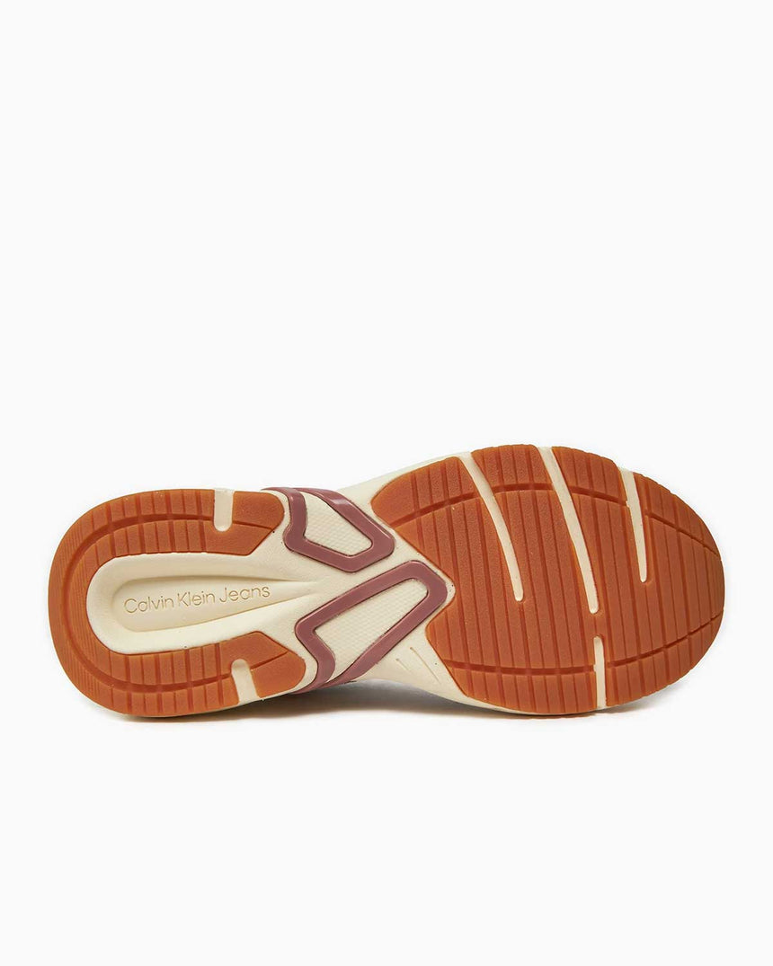 Calvin Klein Retro Tennis Runner Sneakers Creamy White/Eggshell/Ash Rose