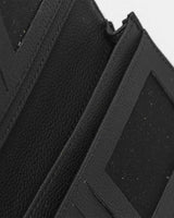 Us Polo Assn Monogram Baskılı Kadın Cüzdan Siyah - Siyah