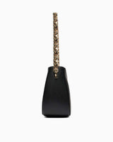 Tommy Hilfiger Refined Chain Zincir Detaylı Omuz Çantası Black