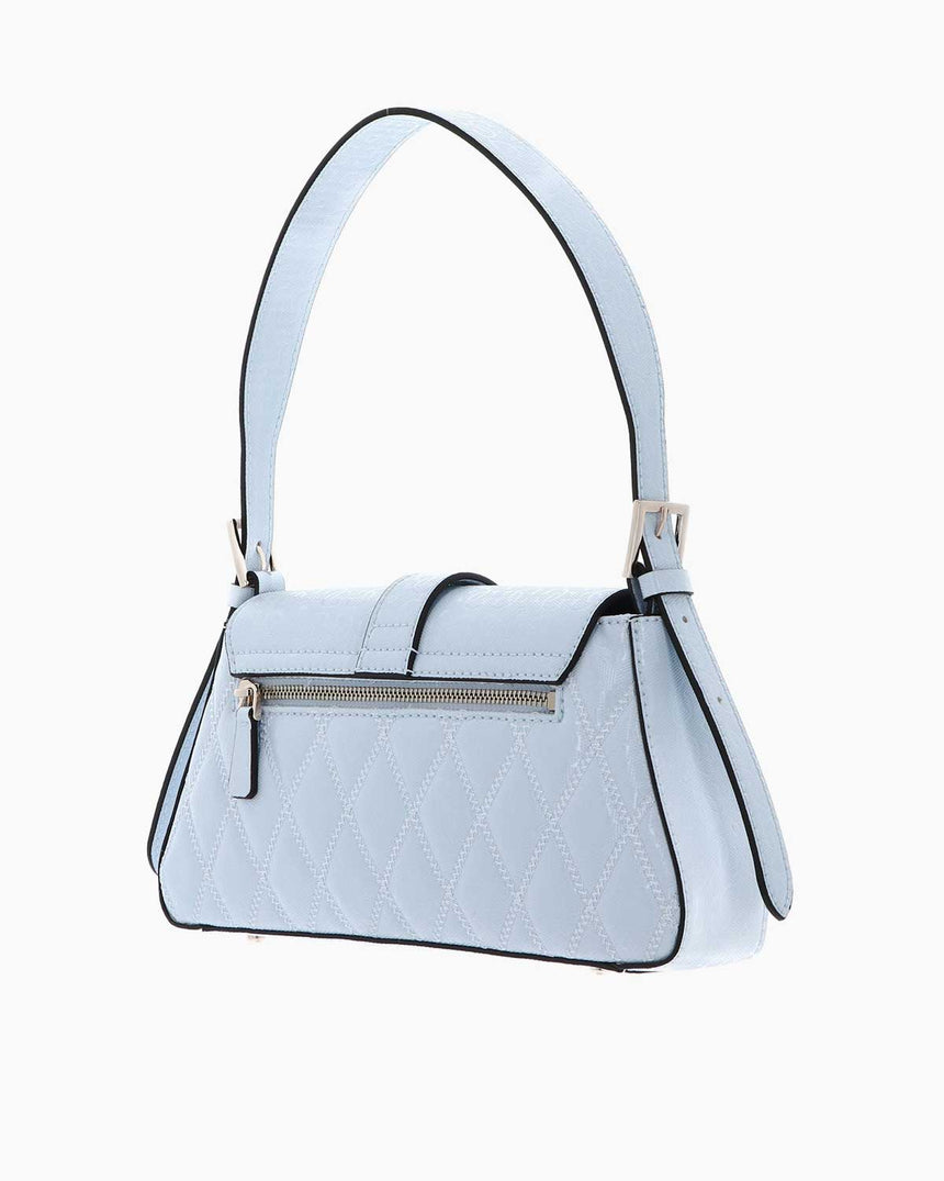 Guess Flap Shoulder Logolu Omuz Çantası