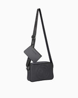 Us Polo Assn Mini Cüzdan Detaylı Çapraz Askılı Çanta Siyah