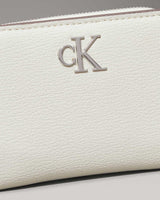 Calvin Klein Minimal Monogram Cüzdan Silver Birch