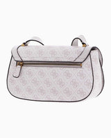 Guess Crossbody Flap Kapaklı Çapraz Askılı Çanta Dove Logo