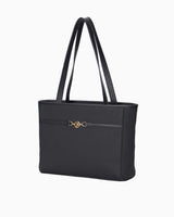 Us Polo Assn Gold Logo Detaylı Omuz Çantası Siyah