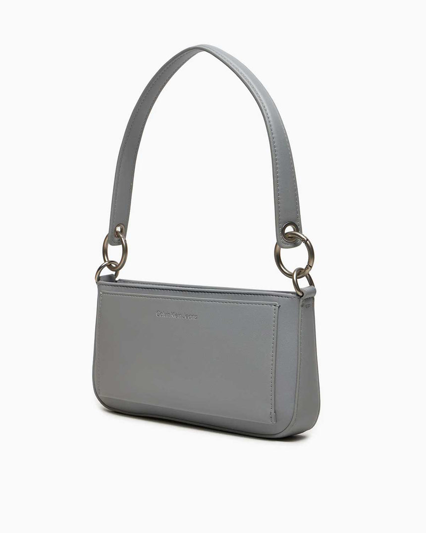 Calvin Klein Logolu Shoulder Pouch Omuz Çantası Blue