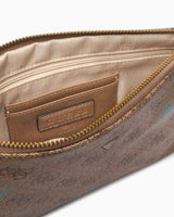 Guess Bath Milano Erkek Makyaj Torbası Çantası Beige/Blue
