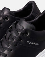 Calvin Klein Cupsole Lace Up Mono Sneakers CK Black