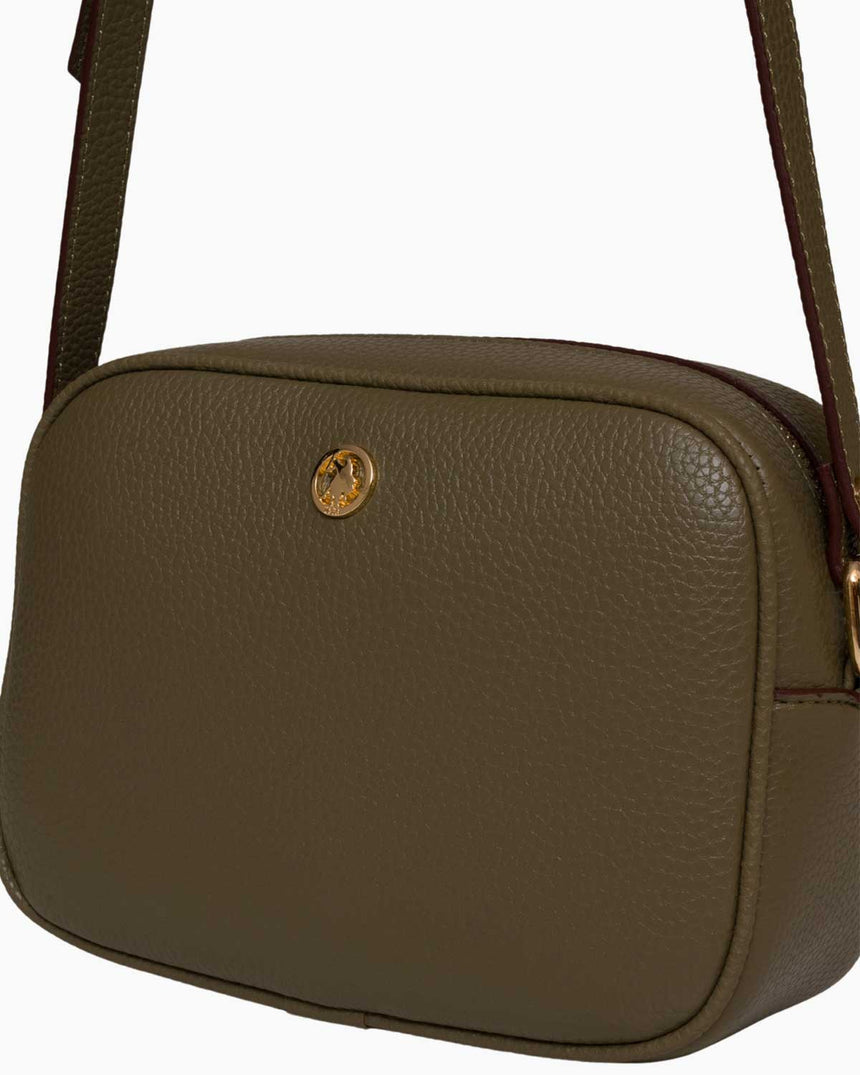 Us Polo Assn Logolu Omuz Çantası Haki