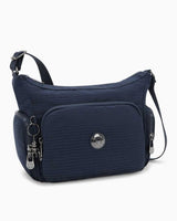 Kipling Gabbie S Elevated Jacquard Omuz Çantası Night Ocean