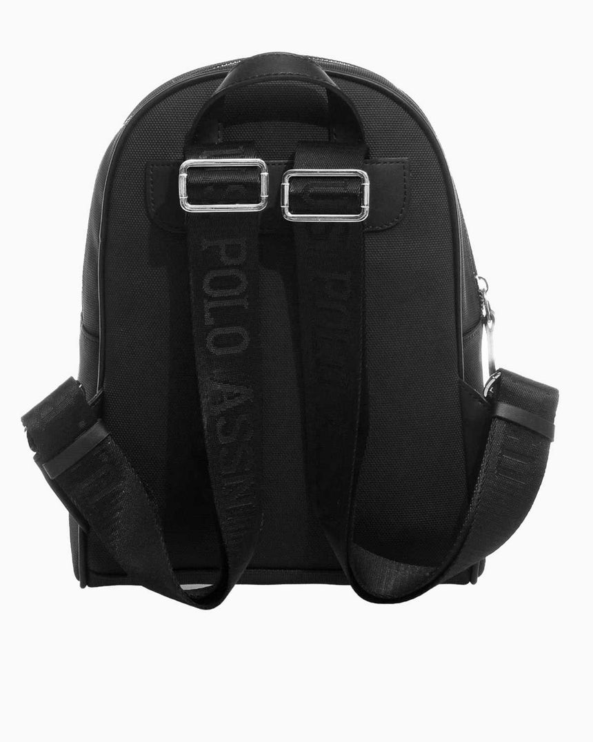 Us Polo Assn Fermuar Detaylı Sırt Çantası Siyah