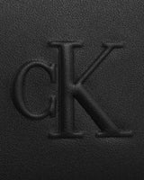 Calvin Klein Sculpted Deboss Fermuarlı Kadın Cüzdan Black