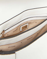 Guess Anadela Zincir Detaylı Omuz Çantası White