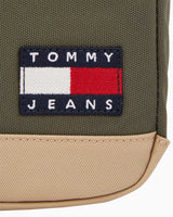 Tommy Hilfiger Ess Daily Squared Reporter Çapraz Askılı Çanta Pewter Green