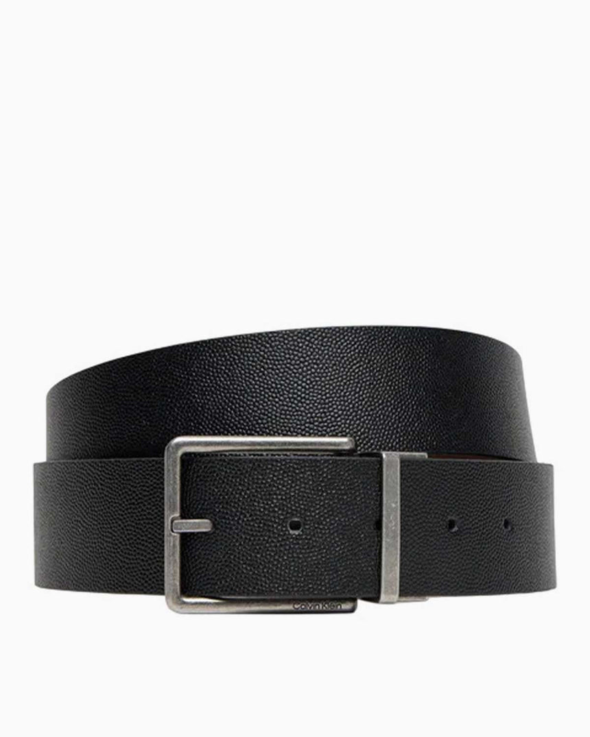 Calvin Klein Warmth Çift Taraflı 40mm Erkek Kemer Black/CK Dark Brown/Matte Black