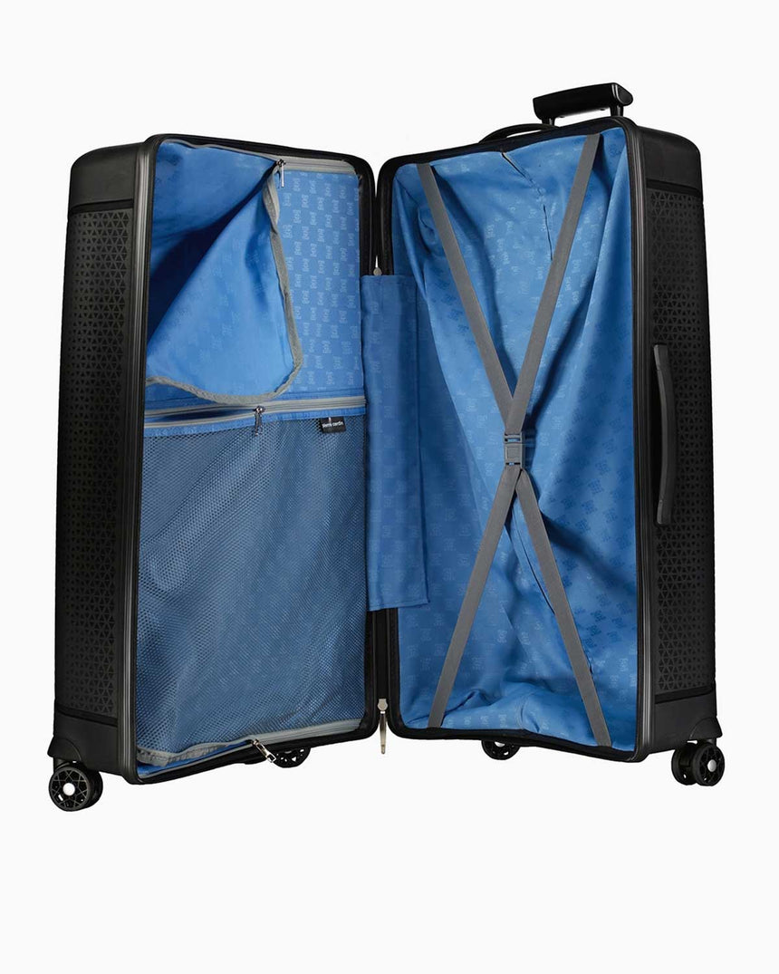 Pierre Cardin Trolley Büyük Boy Valiz Siyah