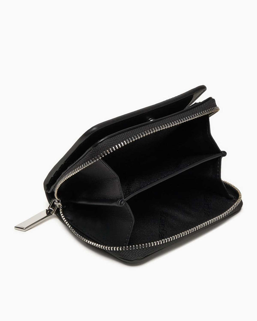 Calvin Klein Must Zip Around Monogram Baskılı Cüzdan Black Monogram