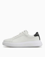 Calvin Klein Low Top Lace Up Sneaker White - Black