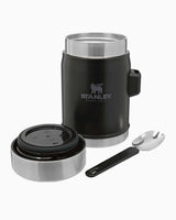 Stanley Efsane Klasik Seri-0.40 Litre Çelik Kaşıklı Yemek Termosu Matte Black