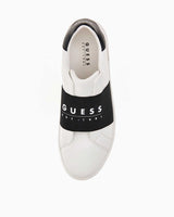 Guess Tosli Ön Logo Detaylı Sneaker White - Black