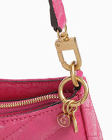 Guess Jania Top Logolu Omuz Çantası Fuchsia