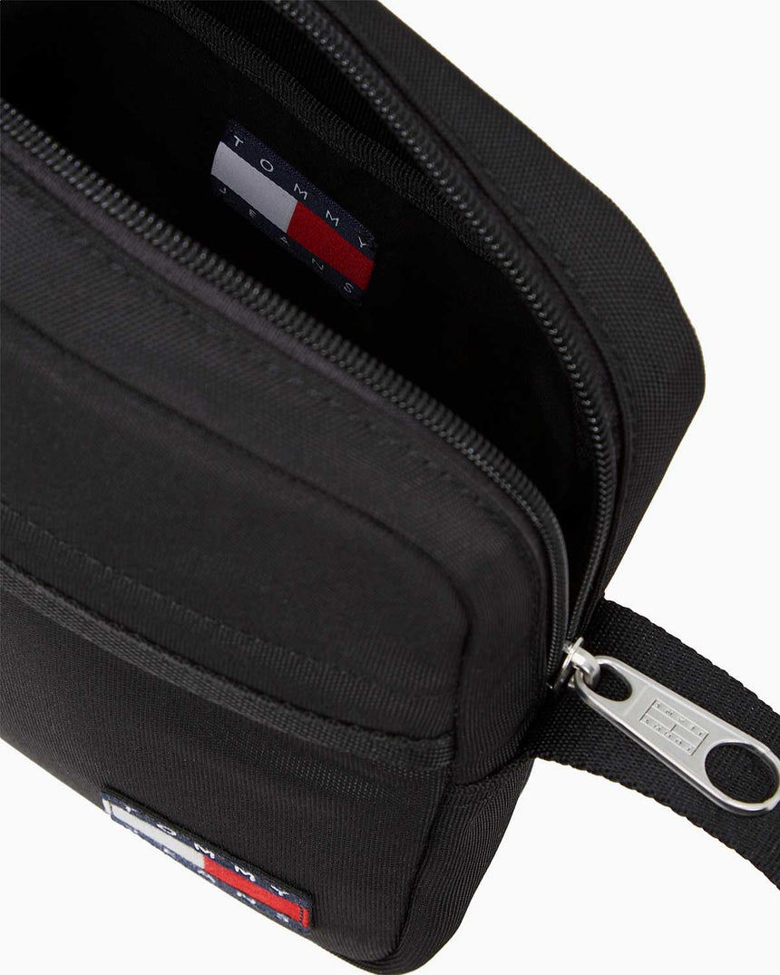 Tommy Hilfiger Ess Daily Sportwear Askı Logo Detaylı Çapraz Askılı Çanta Black