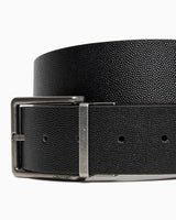 Calvin Klein Warmth Çift Taraflı 40mm Erkek Kemer Black / CK Cognac/  Antique Silver