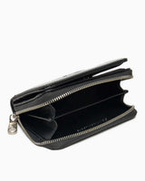 Calvin Klein Sculpted Med Zip Around Im Kadın Cüzdan Black
