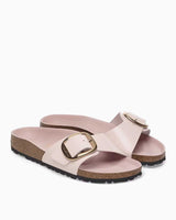 Birkenstock Madrid Big Buckle NL High Shine Kadın Terlik Light Rose