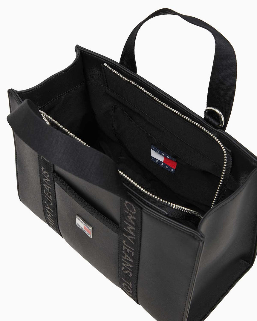 Tommy Hilfiger Daily Elevated Mini Tote El Çantası Black