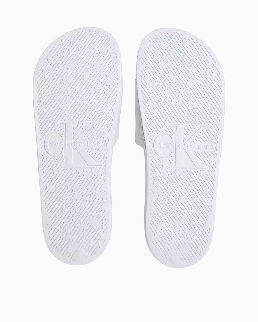 Calvin Klein Flip Flops Slides Terlik Triple Oyster Mushroom