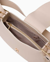 Us Polo Assn Mıknatıs Kapaklı El Çantası Bej